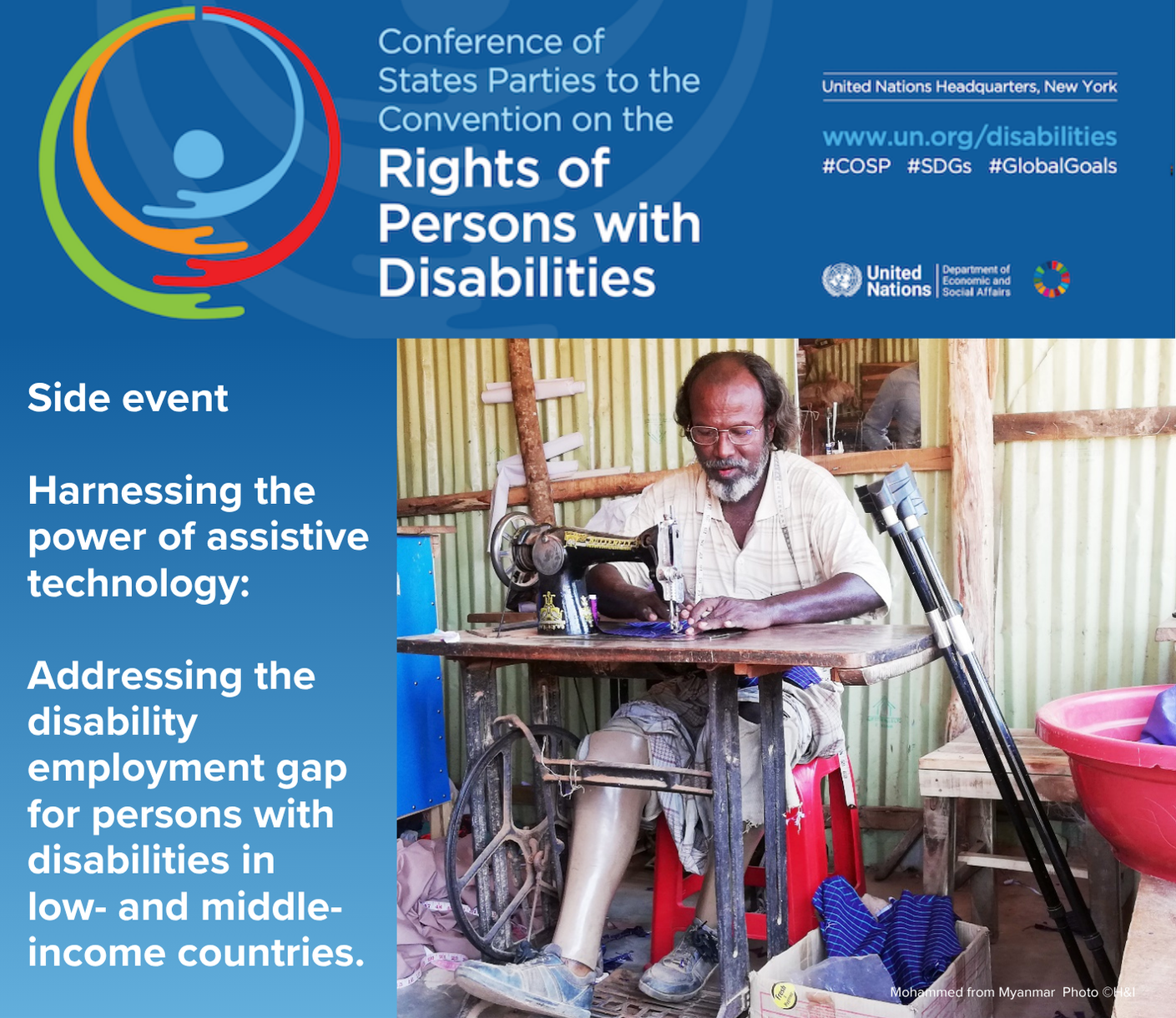 18th session of the Conference of States Parties (COSP18) to the Convention on the Rights of Persons with Disabilities (CRPD)