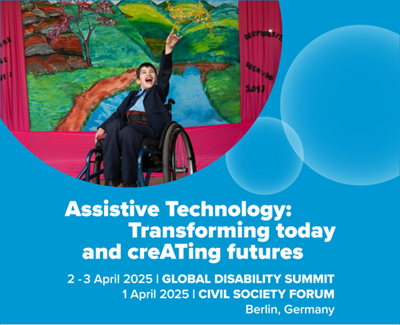 “Assistive Technology: Transforming today and creATing futures” an exhibition curated by ATscale at the Global Disability Summit 2025