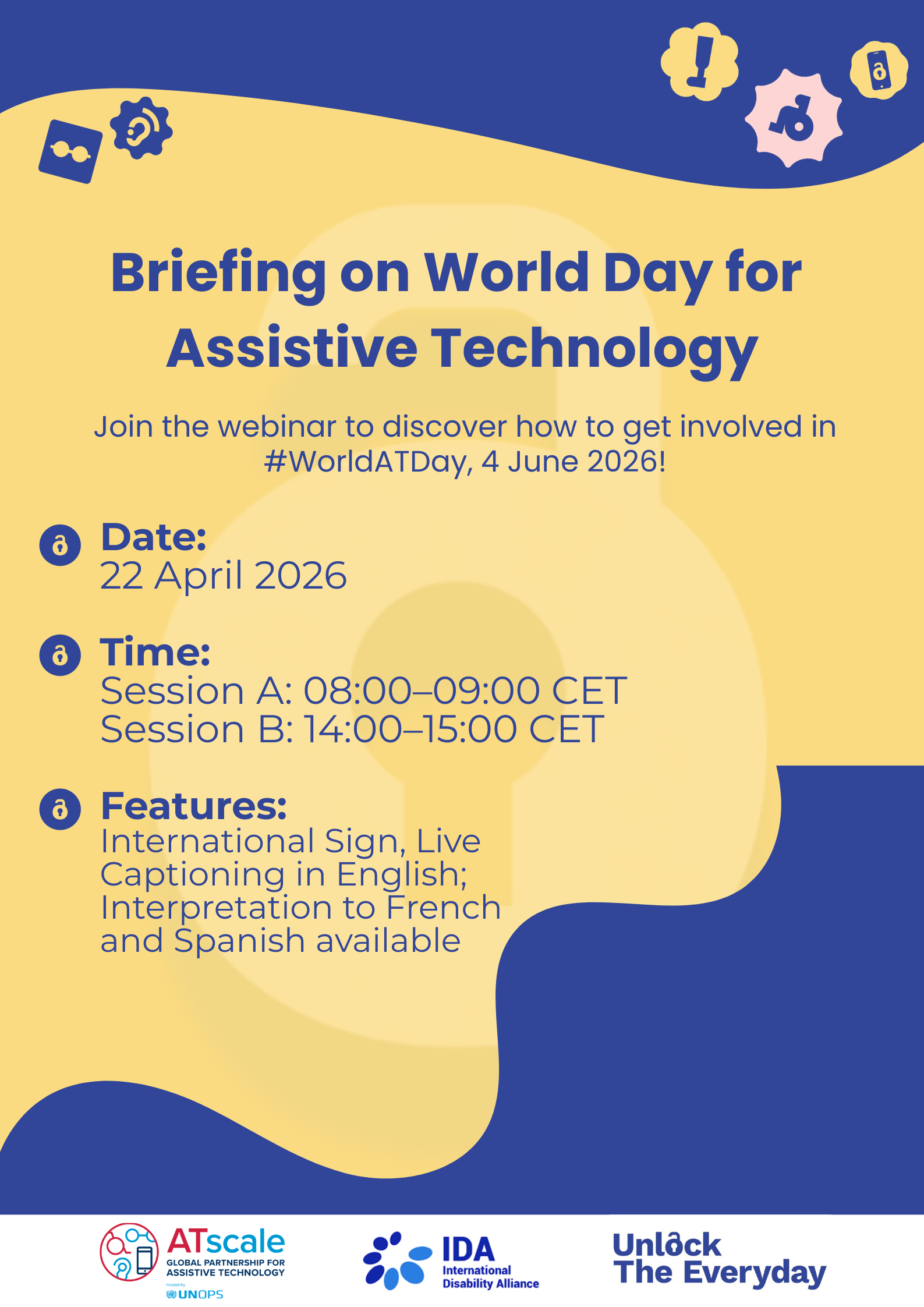 Webinar: Get ready for World Day for Assistive Technology 2026