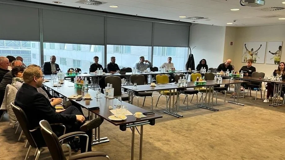 Private sector providers of AT during ATscale and UNICEF breakfast meeting at REHACARE