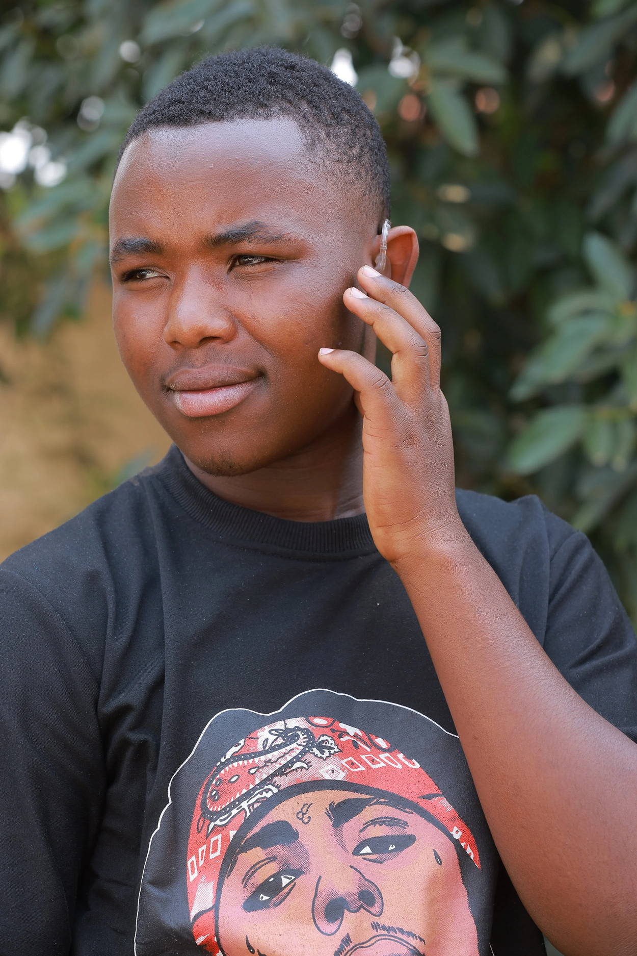 Nathanael Irivuzumuremyi ,now 20, is starting medical school at the University of Rwanda