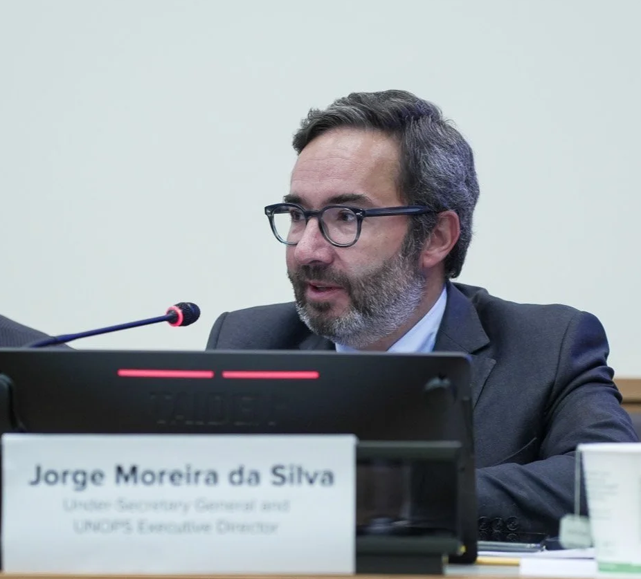 Jorge Moreira da Silva, Under-Secretary General and UNOPS Executive Director .