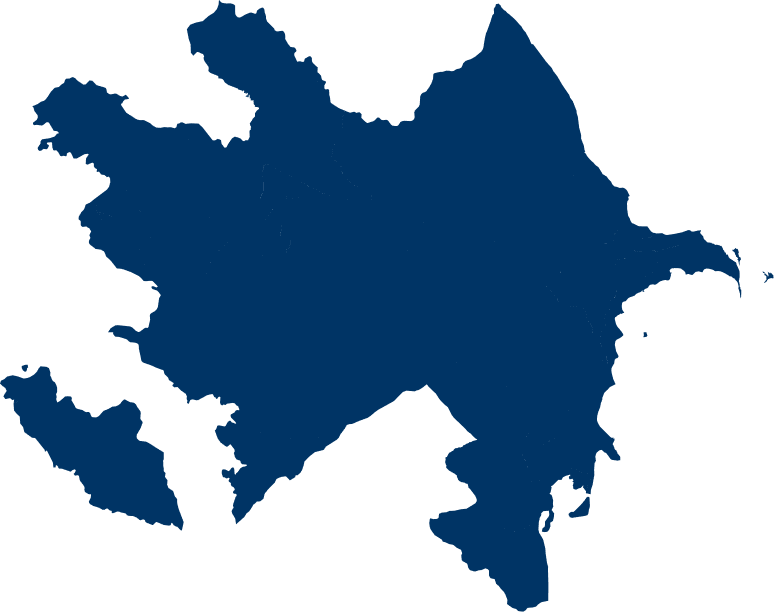 Map of Azerbaijan