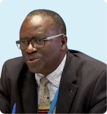 Portrait of board member, Deusdedit Mubangizi