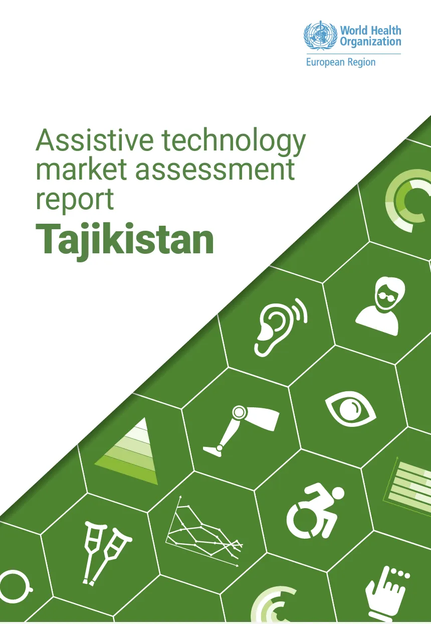 Assistive technology market assessment report: Tajikistan