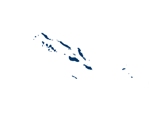 Map of Solomon Islands