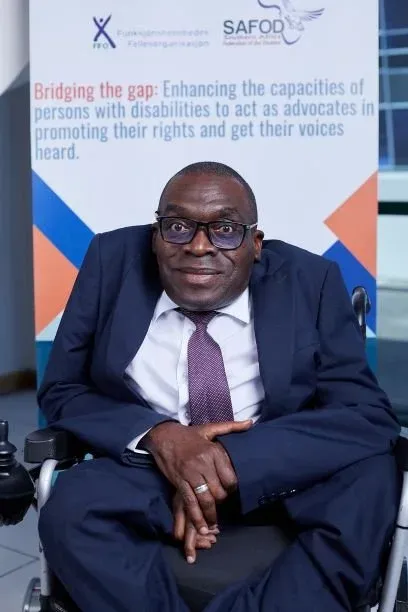 Mussa Chiwaula, Director General at Southern Africa Federation of the Disabled (SAFOD)